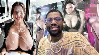 Sexy Asian Baddie gets her massive tits and tight pussy cum covered in multiple cumshots - 9 image
