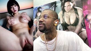 Watch how this Asian amateur gets her tight bald pussy creamed and covered in jizz - 11 image