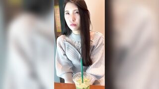 Kyoka's Japanese lover can't resist her cuckold fantasies and gives her a cumshot - 6 image