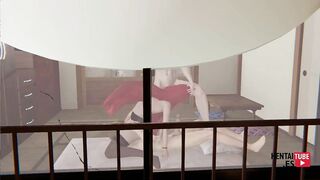 Rias Gremory gets nailed from the back in this uncensored Japanese Asian Hentai - Japanese Anime Cartoon Game Porn Video - 12 image