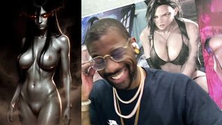 Petite Asian slut Alma Wade gets her bald pussy drilled by a huge dildo while wearing a tight white T-shirt - 5 image