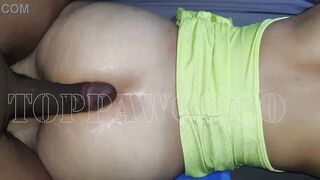 Curvy Asian with a fat ass loves BBC doggystyle action - 10 image