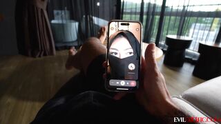 Petite Muslim classmate helps me study by riding my hard cock in POV - 2 image