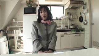 Makiko Nakane enjoys solo fun with a lucky guy & gets a messy creampie - 11 image