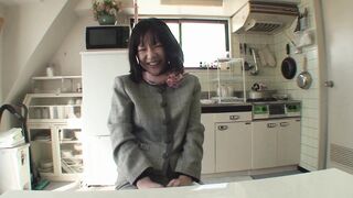 Makiko Nakane enjoys solo fun with a lucky guy & gets a messy creampie - 7 image