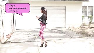 Maya Bijou gets caught up in a filthy hookup & takes it all! - 1 image