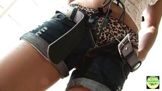 Asian beauty rewarded with a thick creampie for her incredible footjob - 2 image