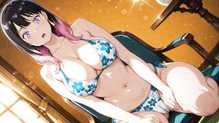 Akane Banashi gets her uncensored hentai cartoon game and cosplay game in action! - 8 image
