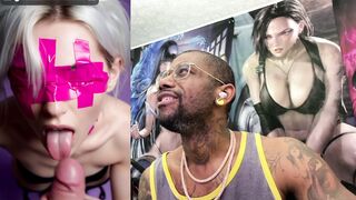 Cute Asian Stepdaughter gets her tight bald pussy filled with cum after hardcore sex with her stepdad - 2 image