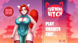 Asian Foxgirl gets her tight ass drilled by a BBC in Jamal Laquari's Hentai game - 1 image