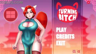 Asian Foxgirl gets her tight ass drilled by a BBC in Jamal Laquari's Hentai game - 9 image