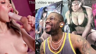 Petite Ebony Slut Bonded Up And Ridden By Machine, Deepthroats Dildo Machine & Takes Cum On Her Slutty Bald - 7 image