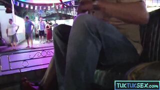 Thai MILF bargirl gets taken home for a quick fuck & blowjob - 6 image