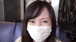 Watch how this sexy Asian gal gets uncensored in her first Japanese video! - 1 image