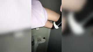 I Get My Ass Fucked in a Public Park Bathroom Ass to Mouth - WMAF Amateur Asian Anal Slut Deepthroat - 8 image