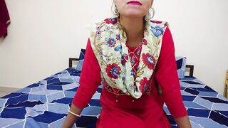 Indian xxx sexy milf secret sex with son in law - 10 image