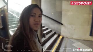 LETSDOEIT Asian Teen Babe May Thai Picked Up and Fuck Hard - 3 image