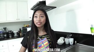 Hot Asian Teen Tricked Into Fucking Boss on Camera - 2 image