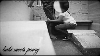 Pinay wife first time in public public sex sa sementery - 9 image
