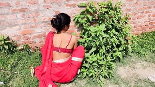 18 Year Old Indian Girl Outdoor Garden Clean After Sex With Boss With Clear Hindi Voice - 15 image