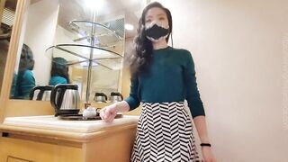 (Preview) Cantonese C336: Co-worker cock tease all around the office (Full clip: servingmissjessica. com. c336 - 11 image