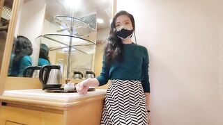 (Preview) Cantonese C336: Co-worker cock tease all around the office (Full clip: servingmissjessica. com. c336 - 12 image