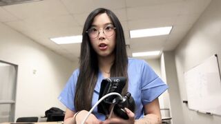 Creepy Doctor Convinces Young Naive Asian Medical Intern to Fuck to Get Ahead - 3 image