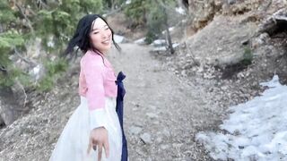 KPop Girl Fucks Actor in Korean Forest K-Drama Sex Scene - 4 image