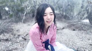 KPop Girl Fucks Actor in Korean Forest K-Drama Sex Scene - 8 image