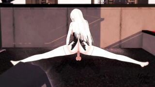 Sex with flexible A2 YoRHa - Nier Automata Hentai - 11 image