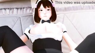 Beauty maid serving her boss - Hentai 3d 83 - 8 image