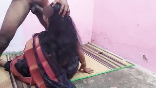 A beautiful tamil aunty found my discarded condom and had hot sex with her. - 6 image