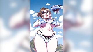 Mei Compilation (Overwatch) - 10 image