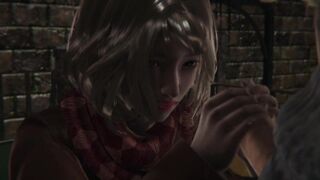 Hentai Resident evil 4 remake Ashley l 3d animation - 6 image